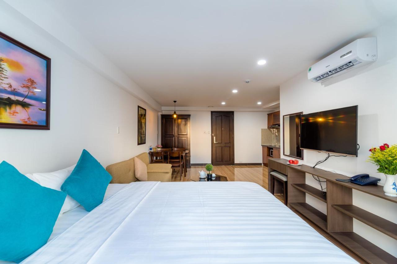 Sea Sand Apartment & Hotel Da Nang Bagian luar foto